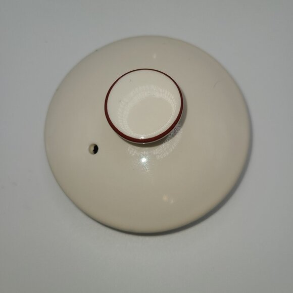 Ceramic Teapot Two-Sided Fruit Design 7" Tall - Picture 4 of 6